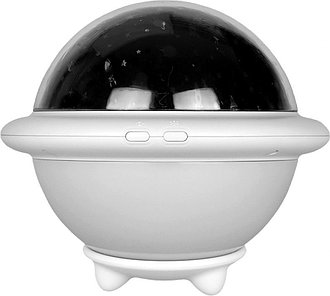 Ночник - колонка LED CRYSTAL MAGIC BALL LIGHT с Bluetooth и пультом ДУ белый корпус