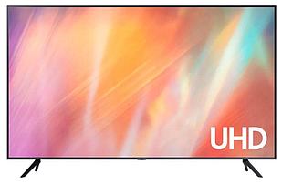 Телевизор SAMSUNG UE55AU7100UXRU серый Smart TV