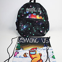Школьный рюкзак Among Us (амонг ас), фото 2