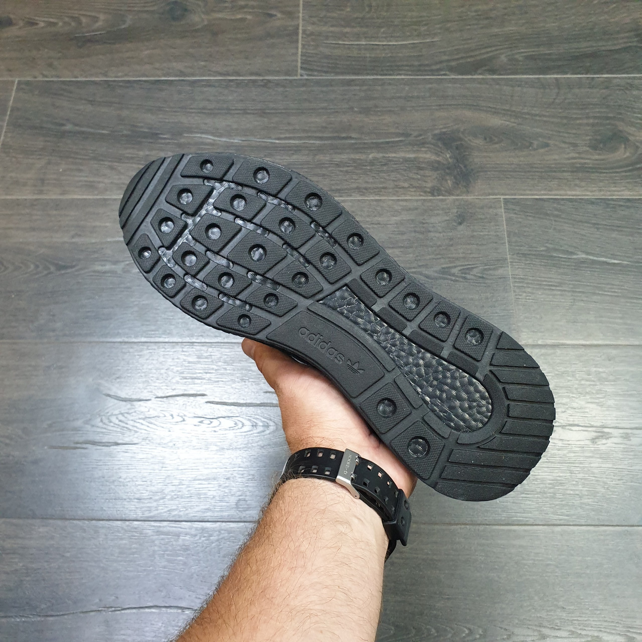 Кроссовки Adidas ZX 500 RM Black - фото 5 - id-p108795645
