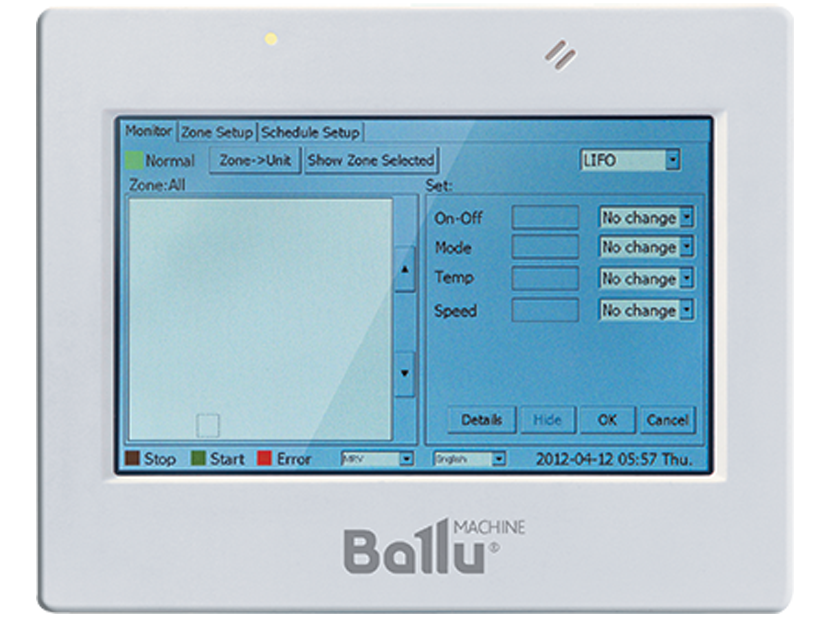 Пульт управления центральный Ballu Machine BVRFK-4 - фото 1 - id-p162379595