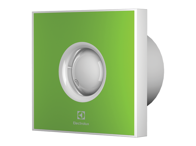 Вентилятор вытяжной Electrolux серии Rainbow EAFR-100TH green с таймером и гигростатом - фото 1 - id-p162380517