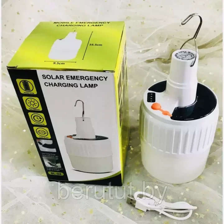 Водонепроницаемый подвесной светодиодный фонарь Mobile Emergency Charging Lamp - фото 2 - id-p162387559