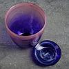 Горшок цветочный с поддоном "Гармония", фиолетовое 2 л, фото 2
