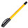 Ручка шариковая, пластиковый желтый корпус, 0,5мм, черная, арт. IBP506/BK(работаем с юр лицами и ИП), фото 2