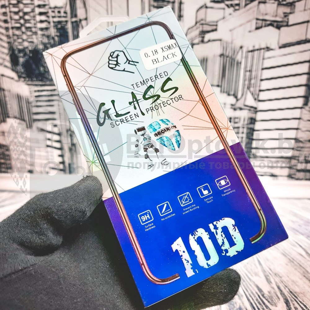 Защитное стекло (Glass 10D) в кейсе для Iphone 6G и 6S - фото 6 - id-p109389022