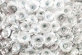 Фотообои Белые цветы 3Д