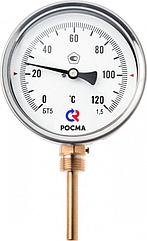 Термометры обще­тех­ни­чес­кие (ра­ди­аль­ное при­со­еди­не­ние)