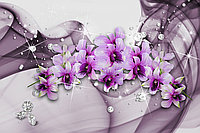 Фотообои Цветы фиолет 2