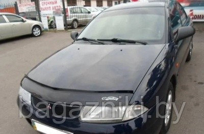 Дефлектор капота Vip tuning к Mitsubishi Carisma 1996-2000 до рестайлинга - фото 2 - id-p162418109