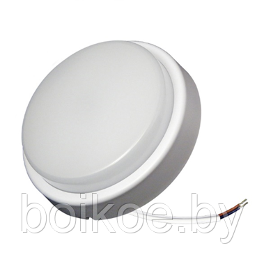 Светильник светодиодный пыле-влагозащищенный Button 12Вт, 6000К - фото 1 - id-p162418134