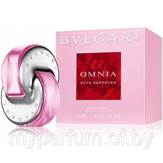 Женская туалетная вода Bvlgari Omnia Pink Sapphire edt 65ml (PREMIUM)