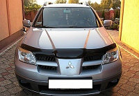 Дефлектор капота V-STAR Mitsubishi Outlander 2003-2006