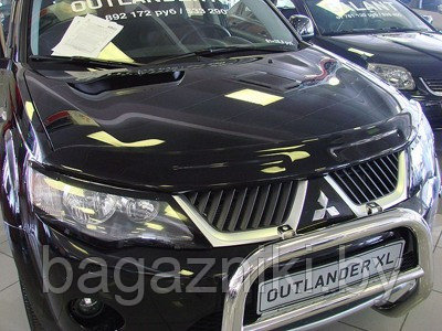 Дефлектор капота SIM Mitsubishi Outlander с 2007