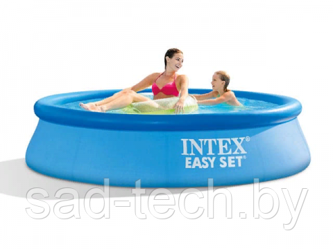 Надувной бассейн Easy Set, 244х61 см + фильтр-насос 220 В, INTEX (от 6 лет), фото 2