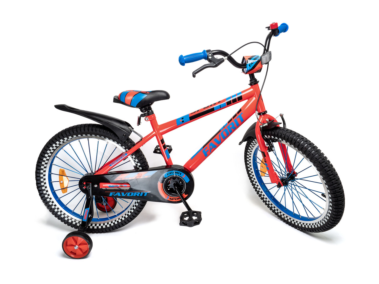 Велосипед детский Детский велосипед Favorit Sport 20 красный - фото 1 - id-p162472481