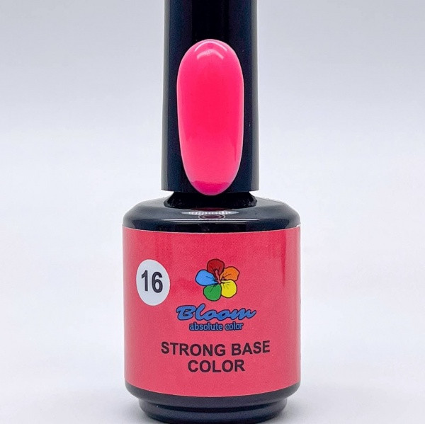 База жесткая Bloom STRONG BASE COLOR 16, 15 мл