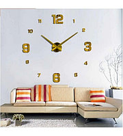 Часы настенные «Сделай сам» арабские цифры, золото, от 80 см.