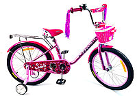 Детский велосипед Favorit lady 18 ярко-розовый