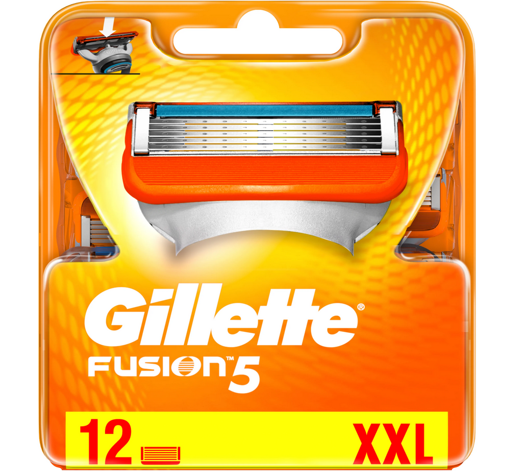 Сменные кассеты Gillette Fusion5 ( 12 шт )