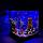 AQUA Аквариум Куб Aqua Glo на 20л. день/ночь с рыбками данио GloFish, фото 6