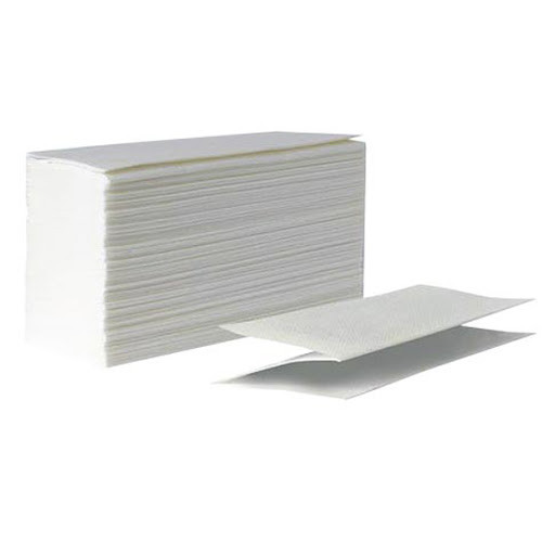 Полотенца бумажные листовые ZZ (V) DARI BIO-200 светло-серые, 200 листов, 35 гр/м2, влагопрочные РБ