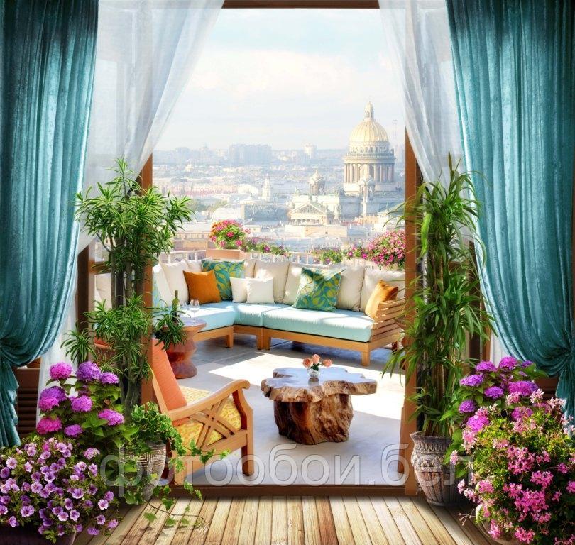 Фотообои Рим-вид с балкона