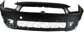 БАМПЕР ПЕРЕДНИЙ Mitsubishi  Lancer X 2008-, PMB04139BA