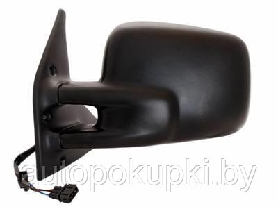 БОКОВОЕ ЗЕРКАЛО (ЛЕВОЕ) Volkswagen Transporter IV 1990-2003, электрическое с подогревом,VVWM1003EL