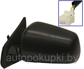 БОКОВОЕ ЗЕРКАЛО (ЛЕВОЕ) Mitsubishi  Lancer X 2008-, 5 контактов, VMBM1008EL