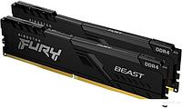 Оперативная память Kingston FURY Beast 2x8GB DDR4 PC4-25600 KF432C16BBK2/16