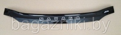 Дефлектор капота Vip tuning Nissan Navara 2001-2005 - фото 1 - id-p162538358