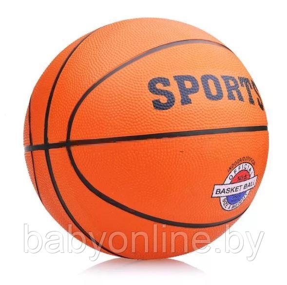 Мяч баскетбольный размер 7 арт 25678-12A - фото 1 - id-p162538108