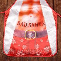 Фартук Новый год Real Bad Santa 50 х 70 см, фото 2