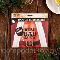 Фартук Новый год Real Bad Santa 50 х 70 см, фото 5