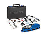 Гравер электрический DREMEL 4000-4/65 EZ в мет. кейсе + аксессуары (175 Вт, 5000 - 35000 об/мин, цанга 3.2 мм)