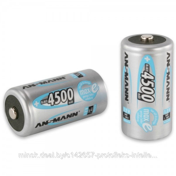 Аккумулятор 1.5V C Accu ANSMANN R14 4500 mAh - фото 3 - id-p16434357