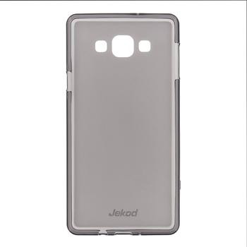 Чехол-накладка для Samsung Galaxy A7 A700 (силикон) темно-серый, фото 1