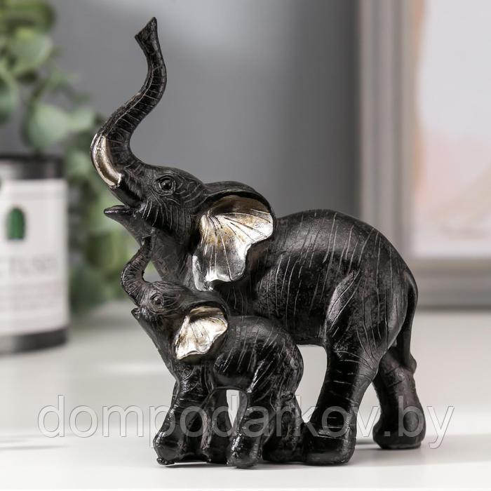 Сувенир "Слон африканский со слонёнком" - фото 1 - id-p162579199