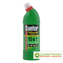 Средство чистящее для сантехники Sanfor Универсал Лимонная свежесть 750 г.