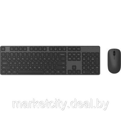 Клавиатура и мышь Xiaomi Mi Wireless Keyboard and Mouse Combo Black WXJS01YM - фото 5 - id-p162599337