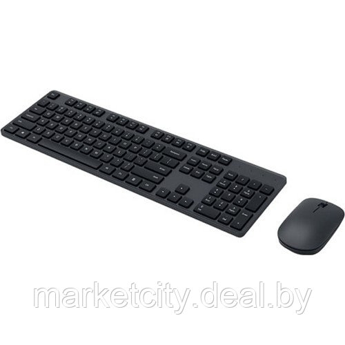 Клавиатура и мышь Xiaomi Mi Wireless Keyboard and Mouse Combo Black WXJS01YM - фото 4 - id-p162599337