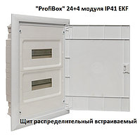 Щит распределительный встраиваемый "ProfiBox" 24+4 модуля IP41 EKF PROxima