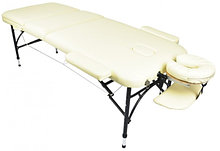 Массажный стол складной Atlas sport STRONG (70 см 3-с алюминиевый усиленная ( коричневый)