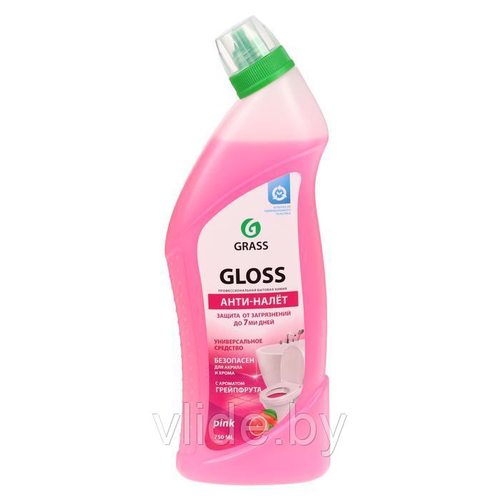 Средство чистящее для ванной и туалета Grass Pink, 750 мл - фото 1 - id-p162605379