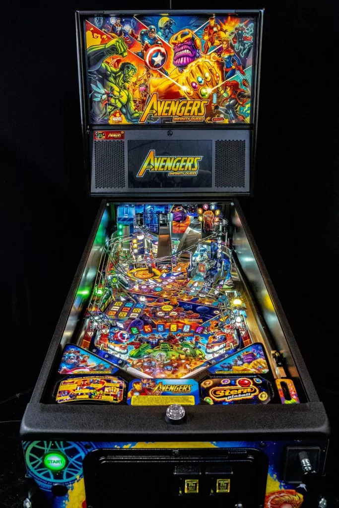 Пинбол автомат Stern Avengers Infinity Quest - фото 6 - id-p162607325