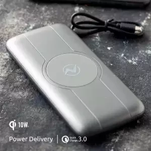 Портативный аккумулятор OLMIO QW-10 (10000mAh, серый) - фото 4 - id-p162633677