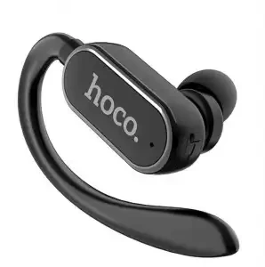 Bluetooth-гарнитура HOCO E26 Plus (Черный) - фото 1 - id-p162633694