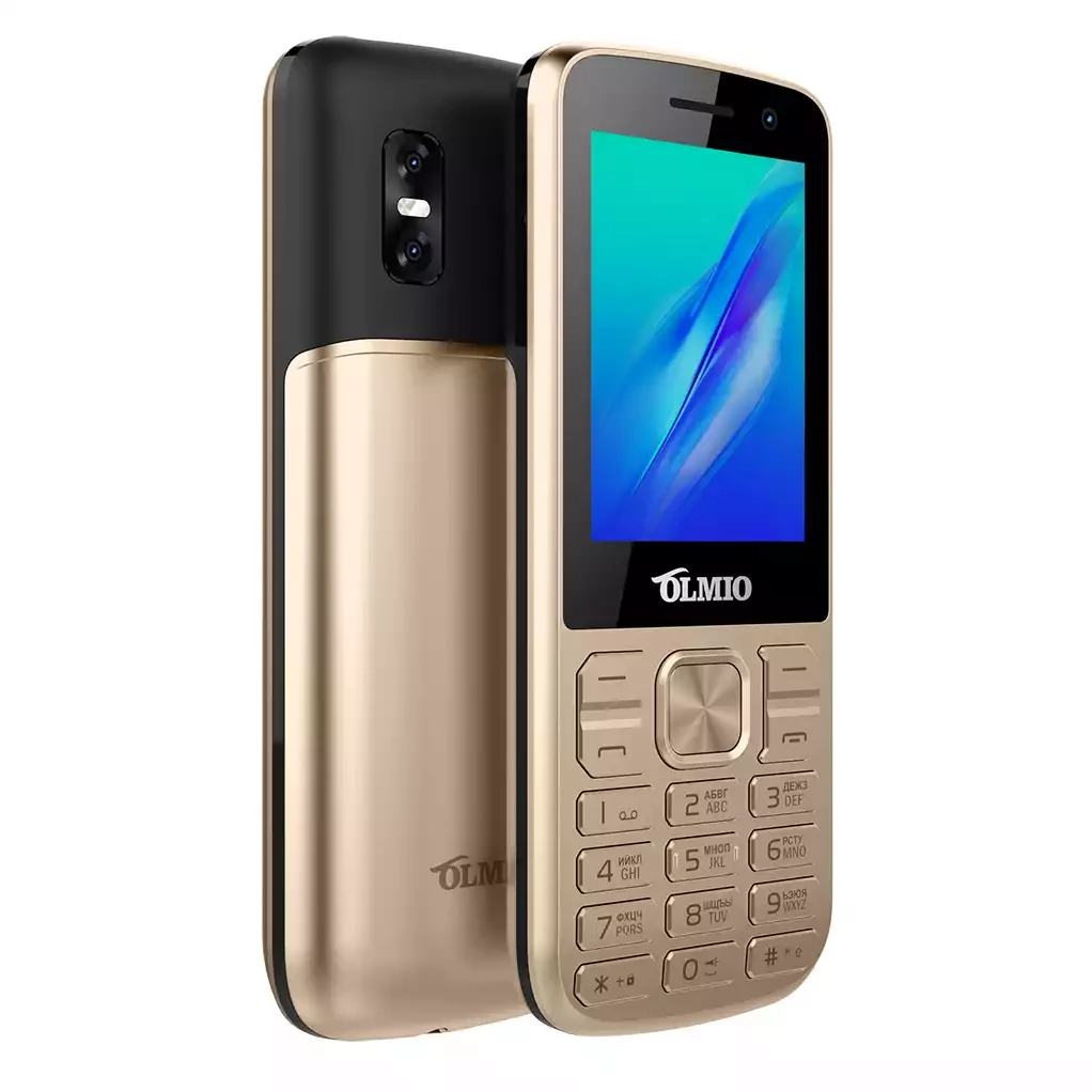 Мобильный телефон Olmio M22 (золото) - фото 5 - id-p162636215