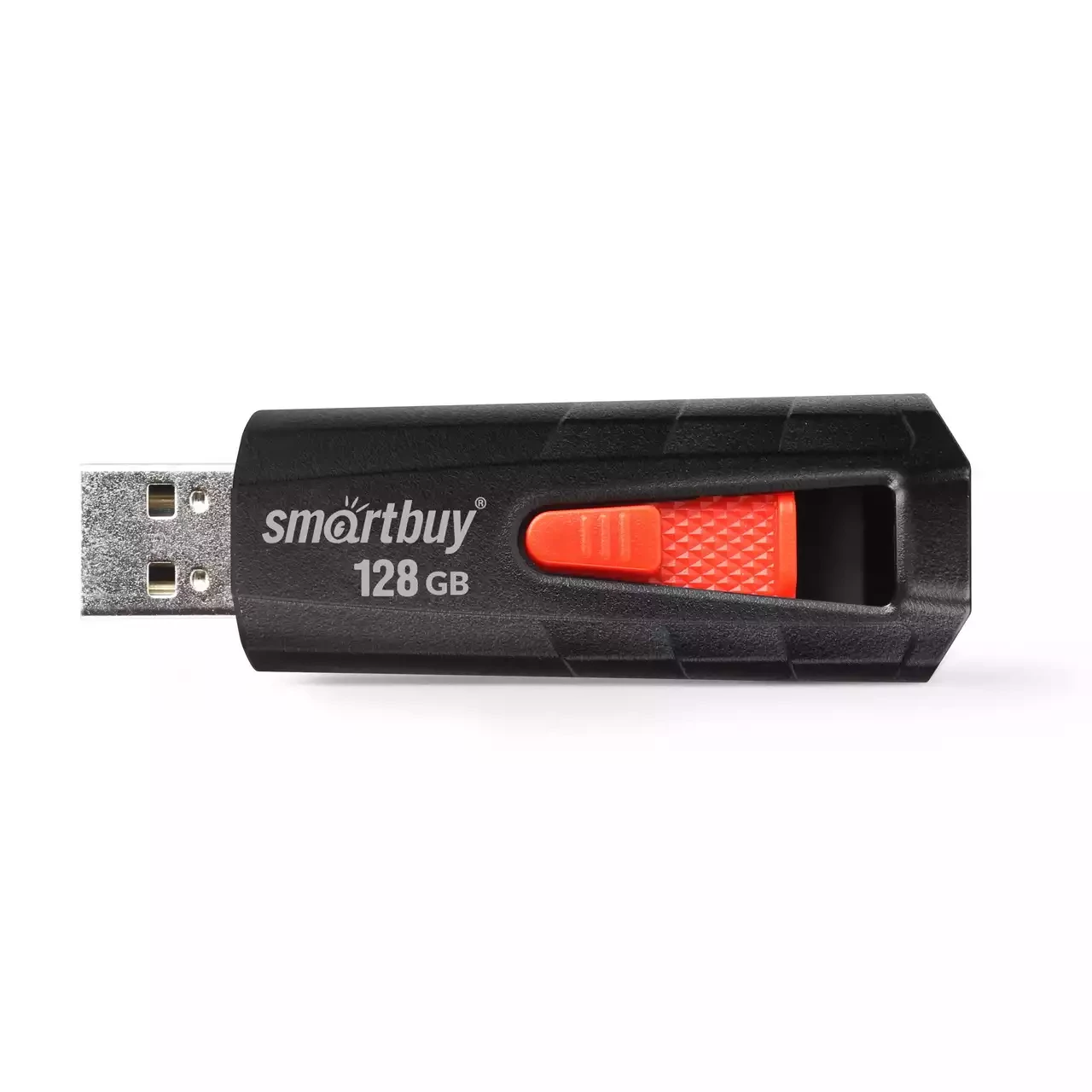 USB накопитель Smartbuy 128GB IRON Black/Red 3.0 - фото 2 - id-p162636229